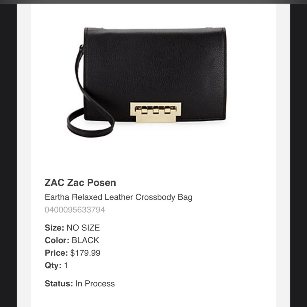ZAC Zac Posen Eartha Relaxed Leather Crossbody Bag